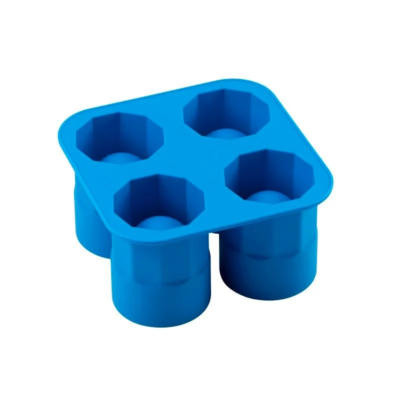 4 Forme - Mixage Stampo Bicchierini Ghiaccio In Silicone