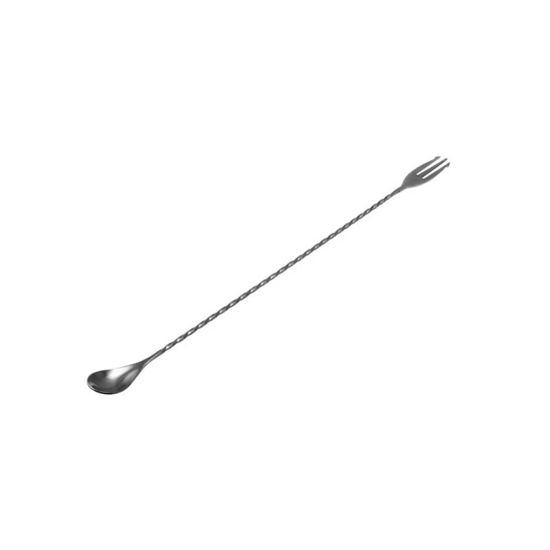 30 cm - Mixage Bar Spoon Tridente In Acciaio Inox