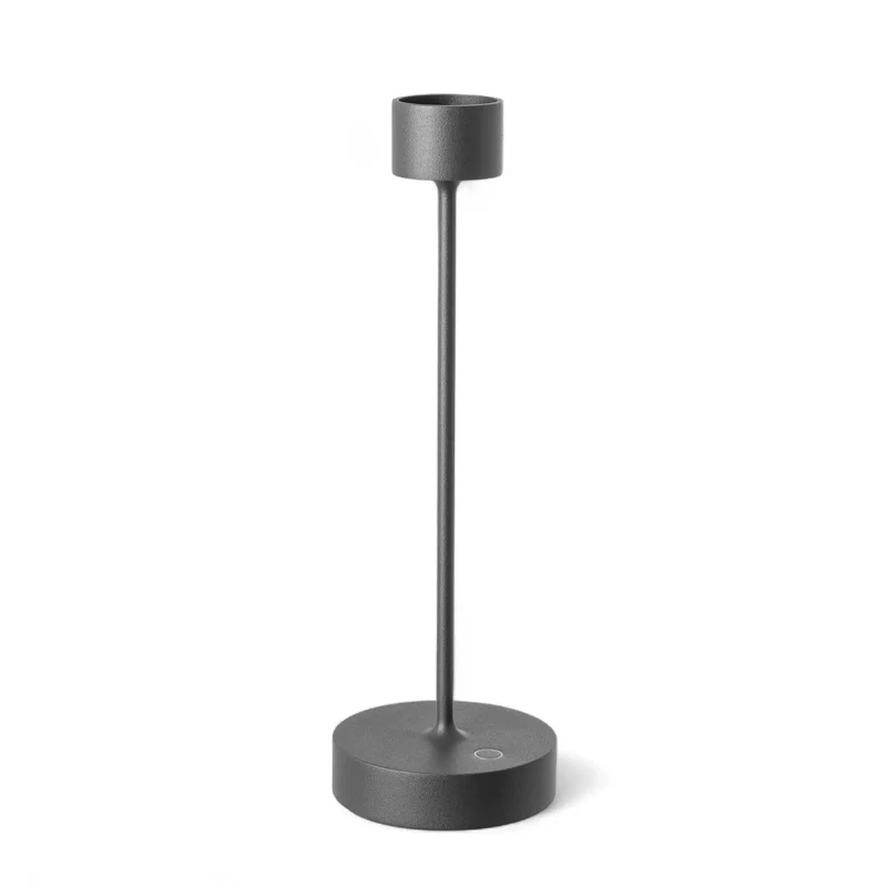 30 cm - Saturno Lampada Da Tavolo Dimmerabile In Alluminio