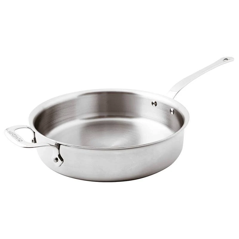 Series 12200 Casseruola Bassa Con Manico In Acciaio Inox 5-Ply