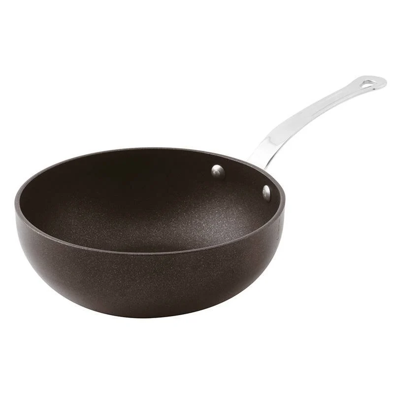 16 cm - Series 16140 Wok Antiaderente In Alluminio