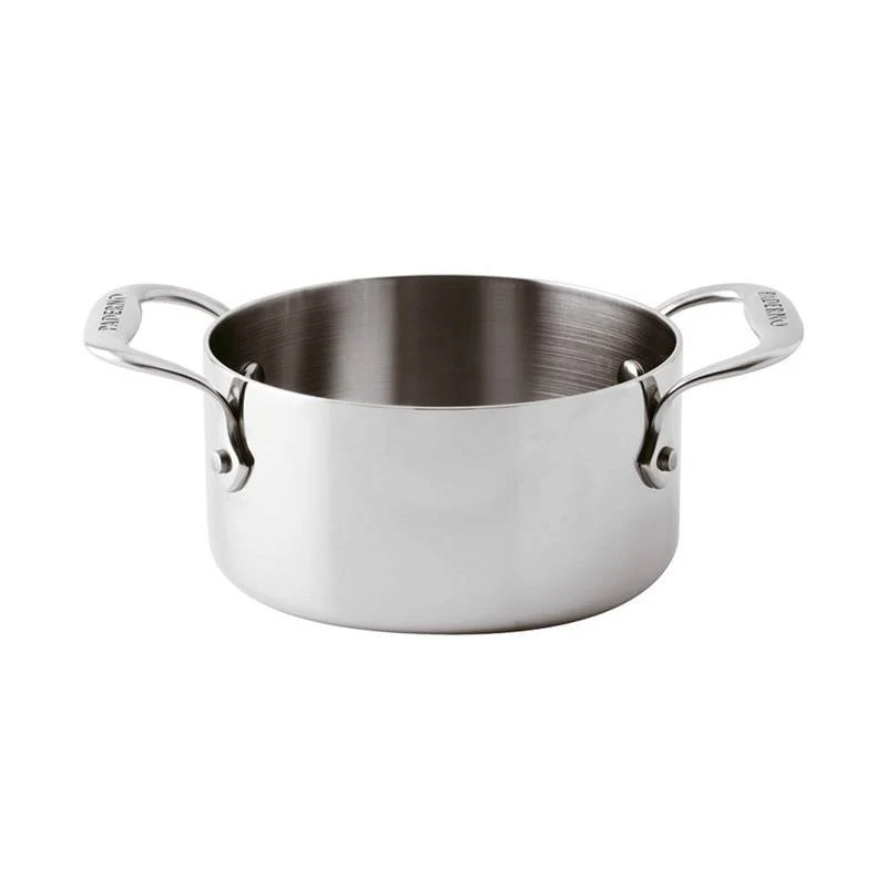 10 cm - Series 12200 Miniature Casseruola Bassa In Acciaio Inox