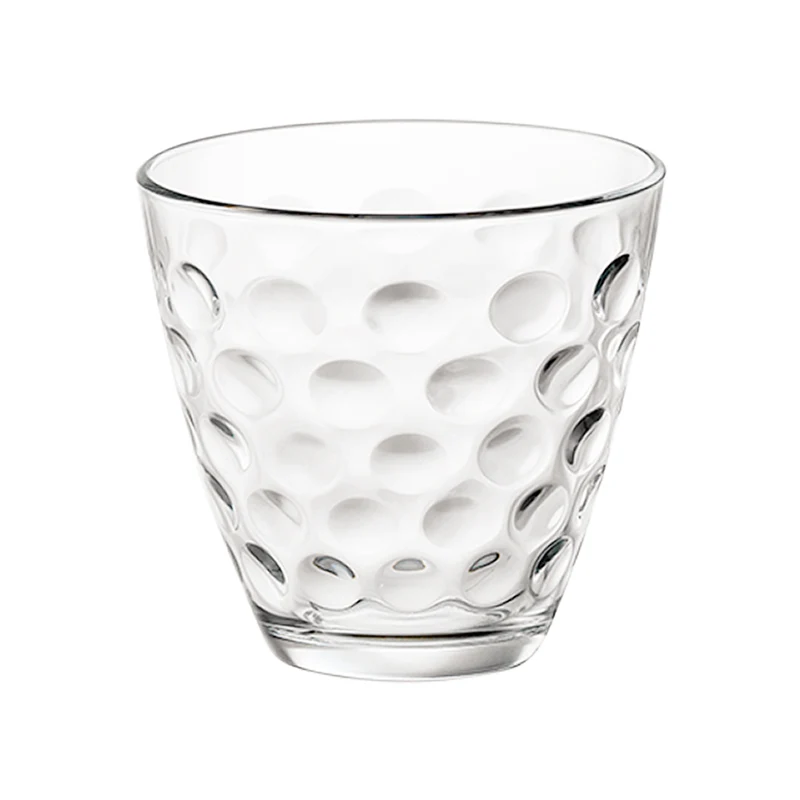 25 cl - Dots Bicchiere Acqua In Vetro - Set 6 Pz