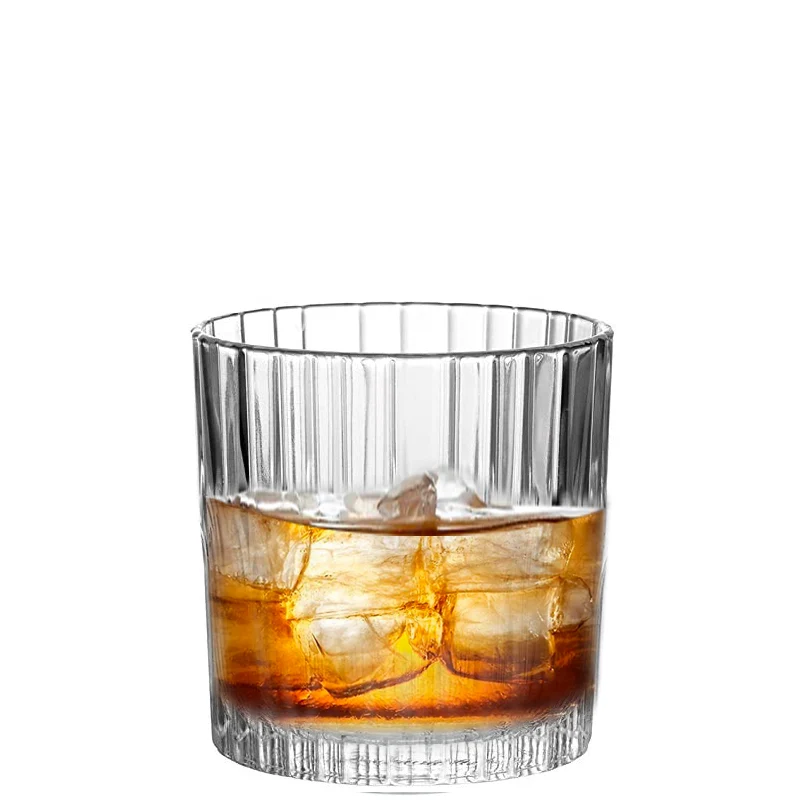 31 cl - Manhattan Bicchiere Whisky In Vetro - Set 6 Pz