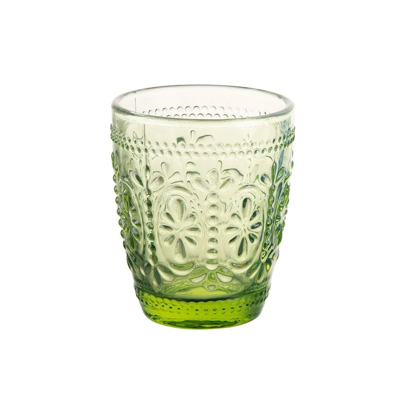 29 cl - Baroque Bicchiere Acqua In Vetro - Set 6 Pz