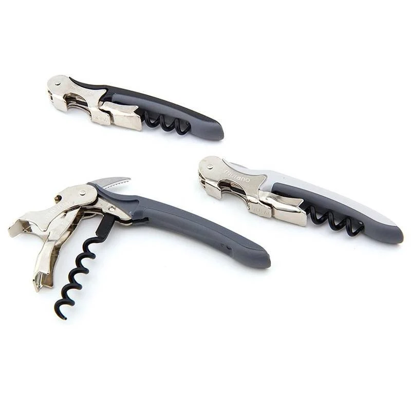 Cavatappi Doppia Leva In Acciaio Inox - Set 40 Pz
