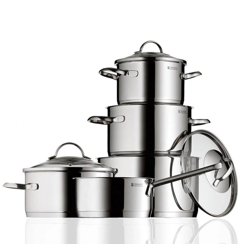 Provence Set Pentole In Acciaio Inox Cromargan - Set 5 Pz