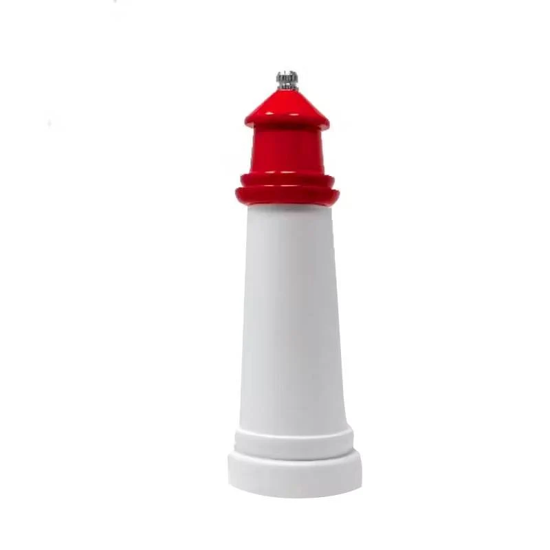 23 cm - Faro Macina Sale E Pepe In Legno Con Macina In Ceramica