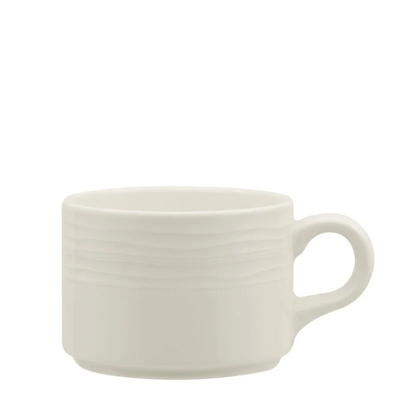 23 cl - Eclipse Tazza Thè In Porcellana - Set 12 Pz