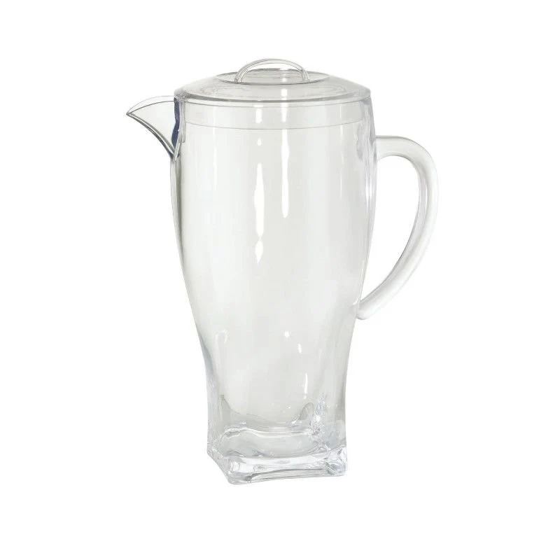 2.2 Lt - Crystal Agata Caraffa In MS Con Coperchio