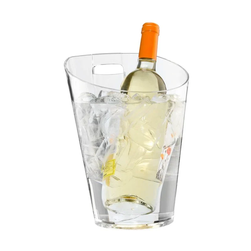 Ø 18 x H 19 cm - Marea Secchiello Champagne In Acrilico
