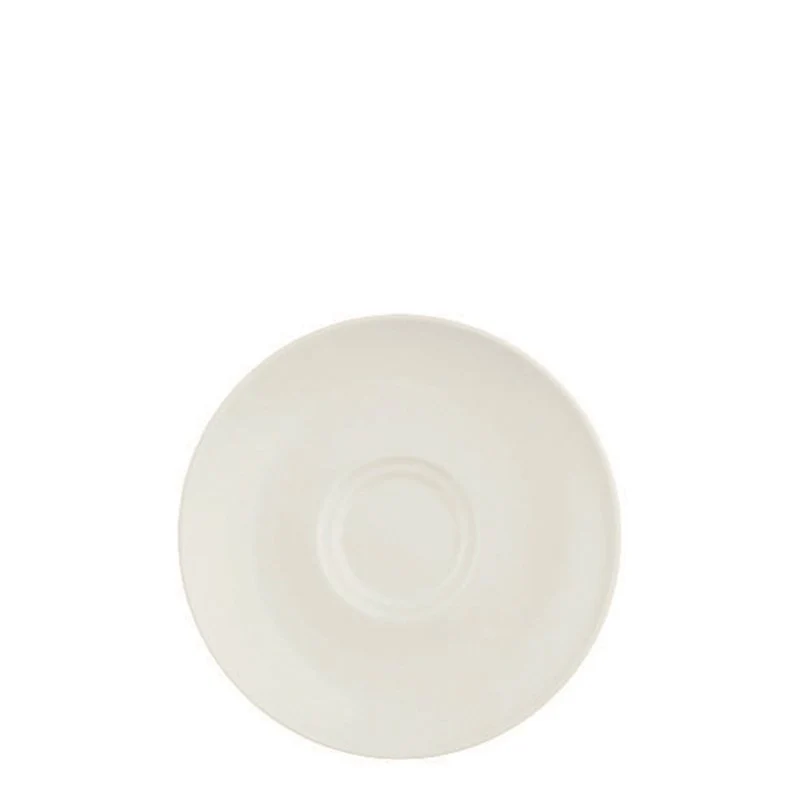 16 cm - Mokka Piattino Tazza Thé In Porcellana - Set 12 Pz