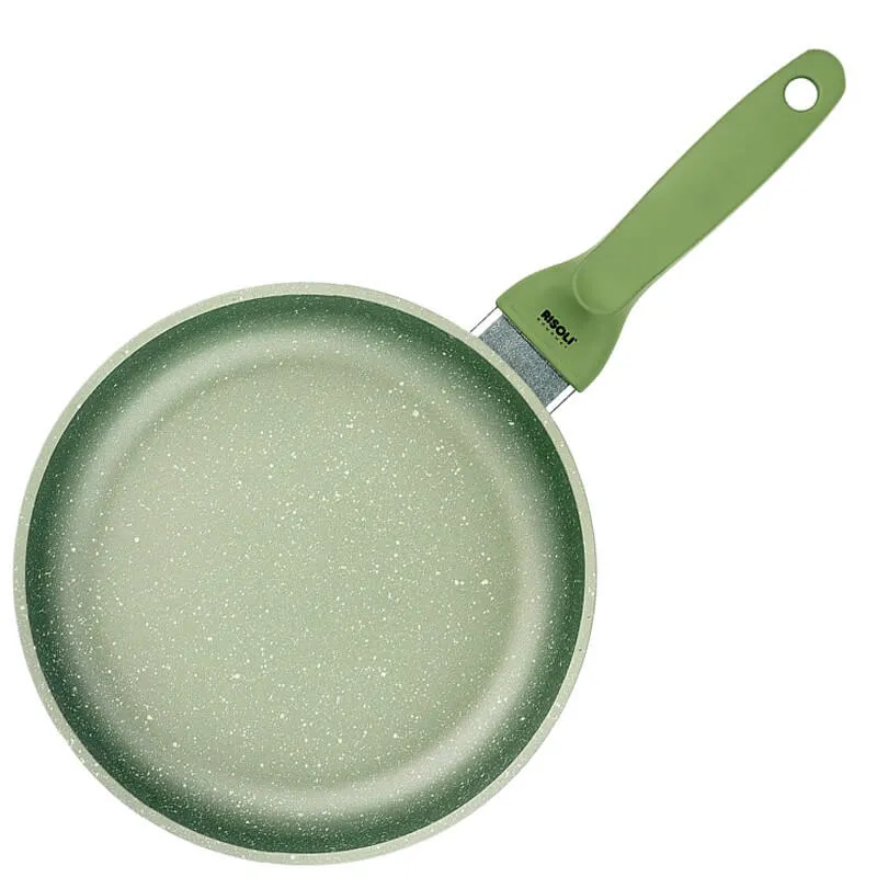 Dr.Green Stone Padella Bassa Antiaderente In Alluminio