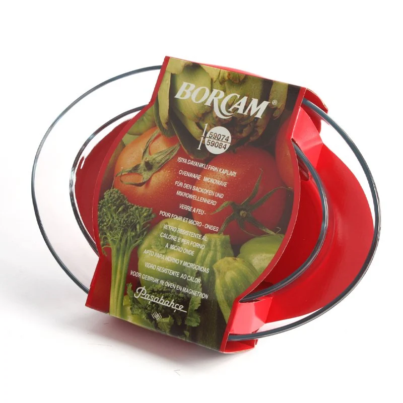 Borcam Set Pirofile Ovali In Vetro Borosilicato - Set 2 Pz