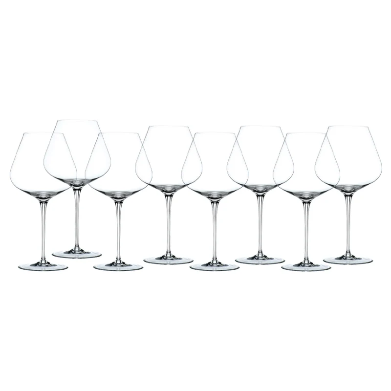 84 cl - ViNova Calice Vino Rosso in Vetro - Set 8 Pz