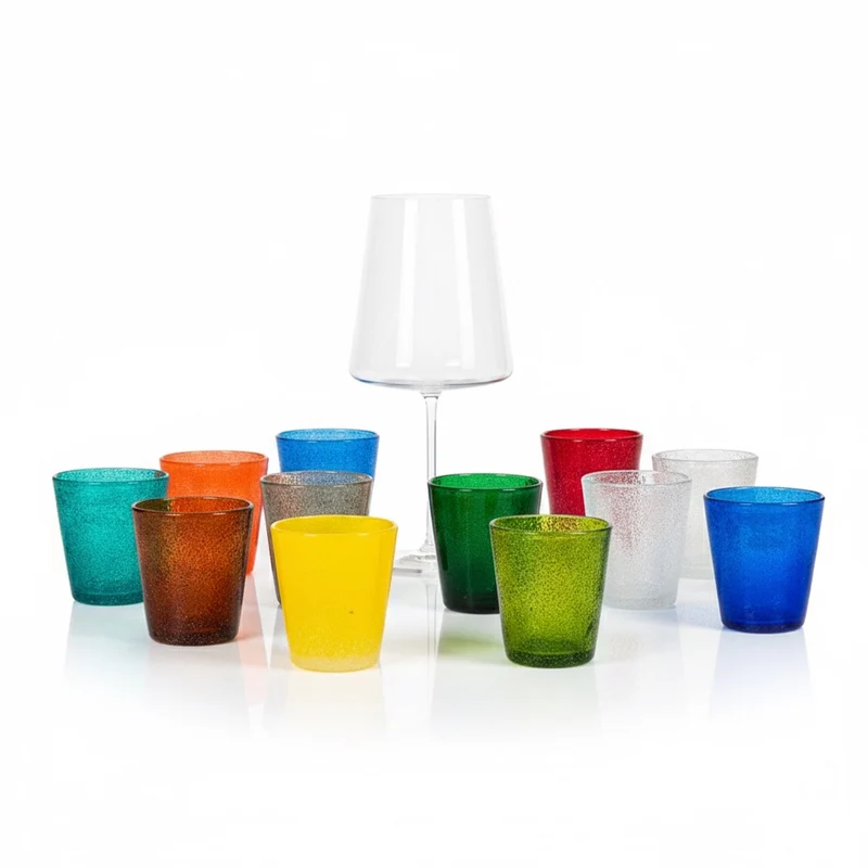 Giada & Zante Ray Set Calice Vino e Bicchieri In Vetro Set 24 Pz