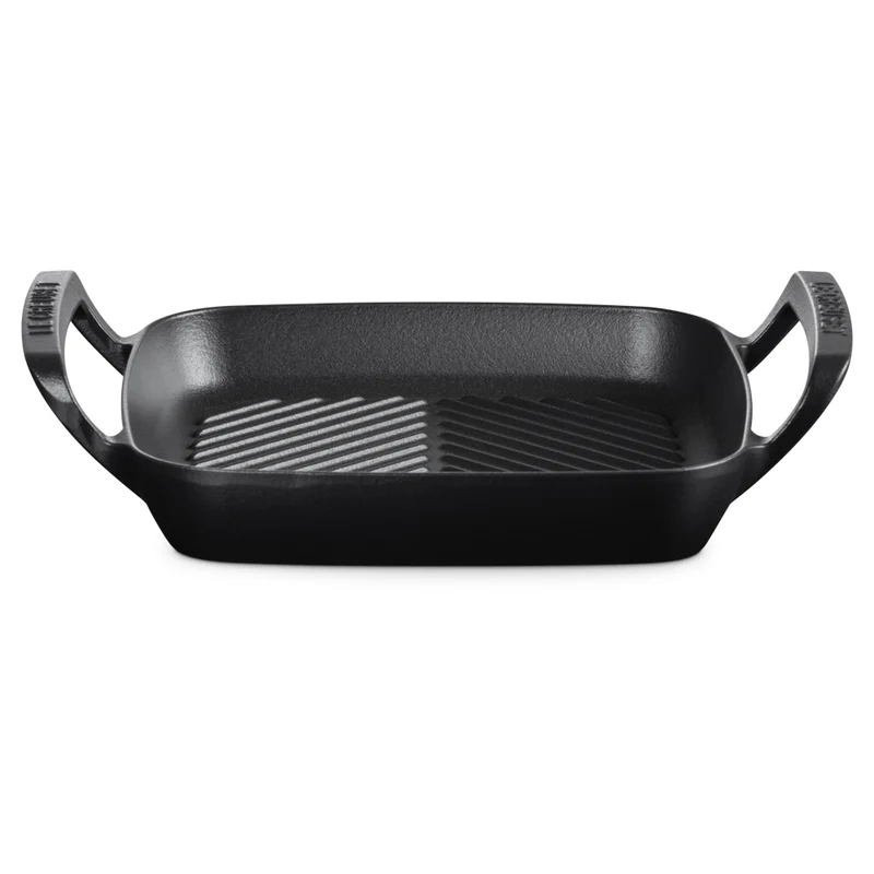 26x26 cm - BBQ Outdoor Grill Quadrato In Ghisa