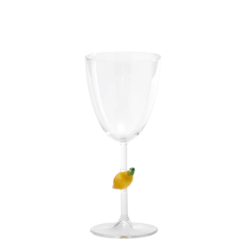 25 cl - Teca Frutta Calice Multiuso Fatto a Mano In Vetro Borosilicato