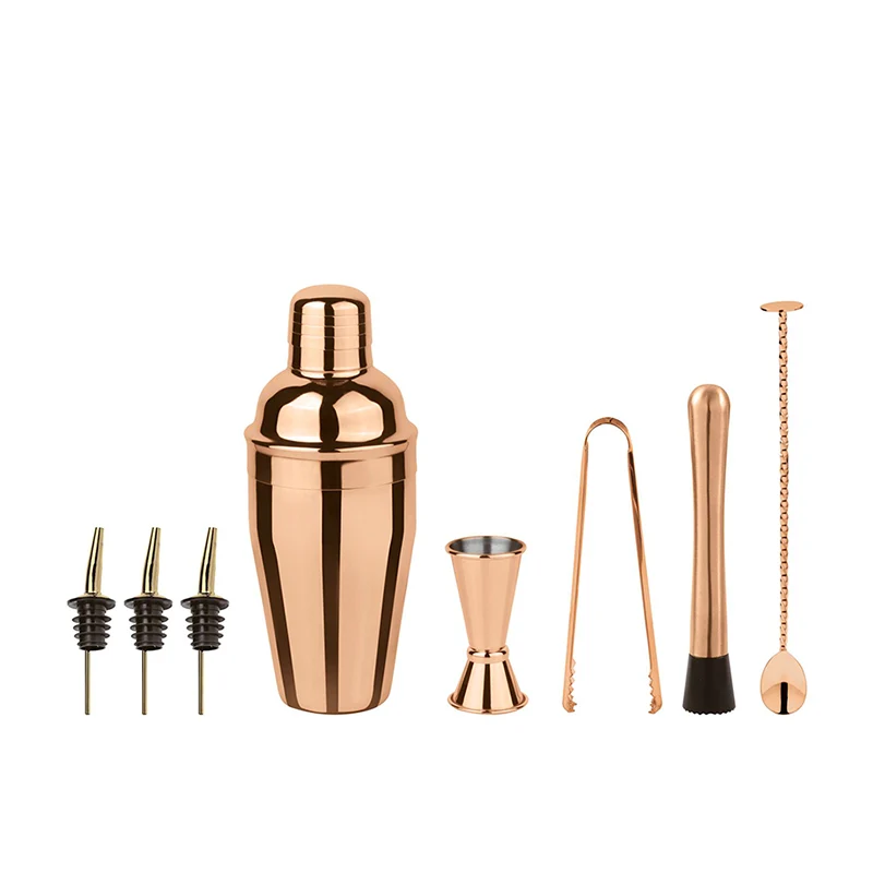 Cobbler Set Mixology In Acciaio Inox Set 8 Pz