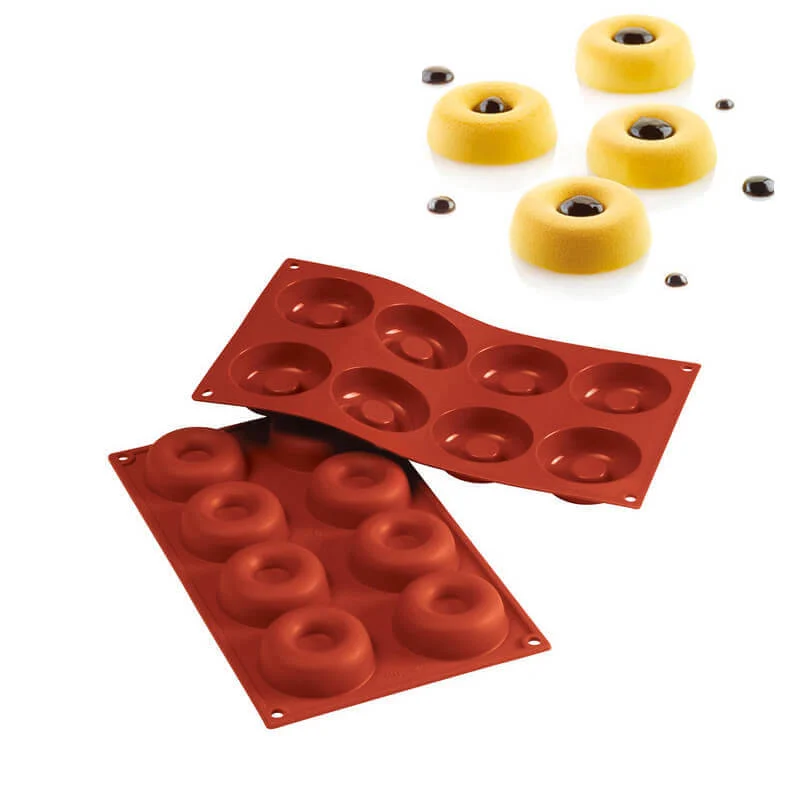 8 Forme Classic Stampo Savarin In Silicone