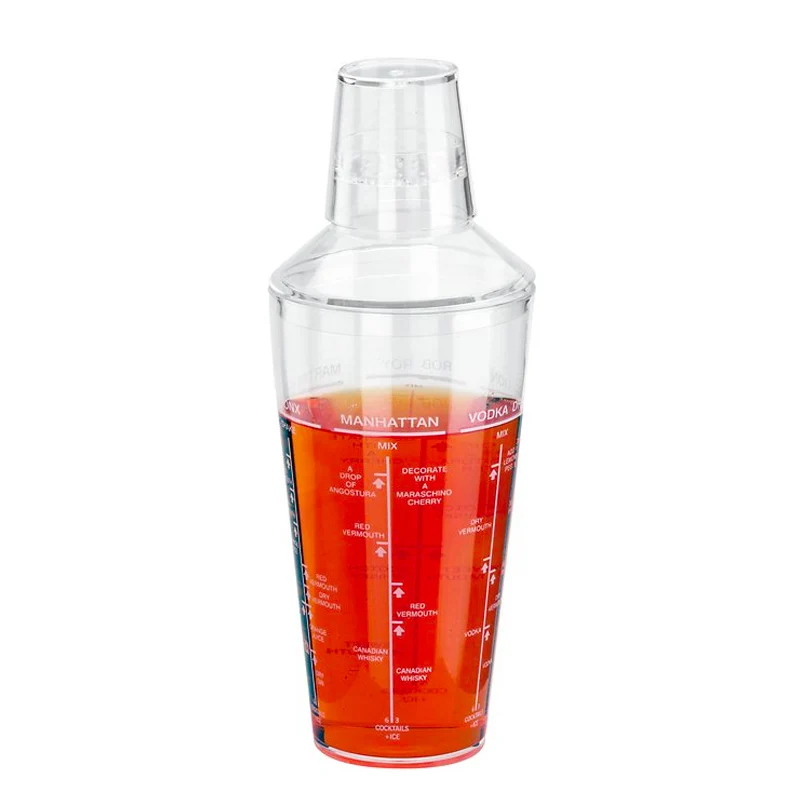 66 cl - Bar Happy Hour Shaker Long Drink In Acciaio Inox
