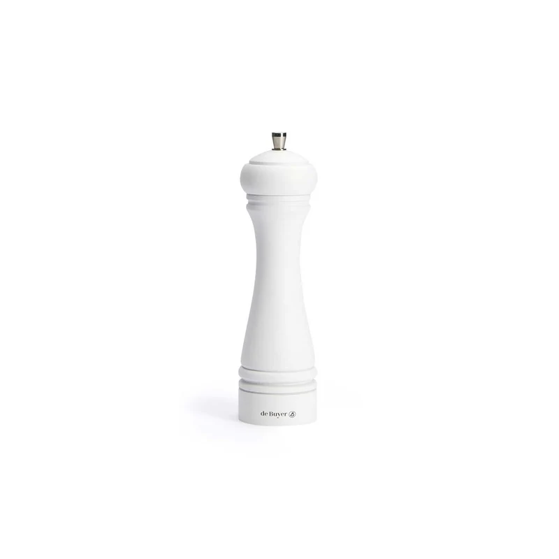 DE BUYER Salzmühle JAVA Holz weiß matt 21 cm