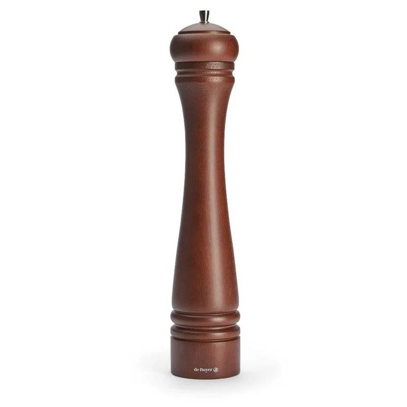 DE BUYER große Pfeffermühle JAVA Holz dunkel 40 cm