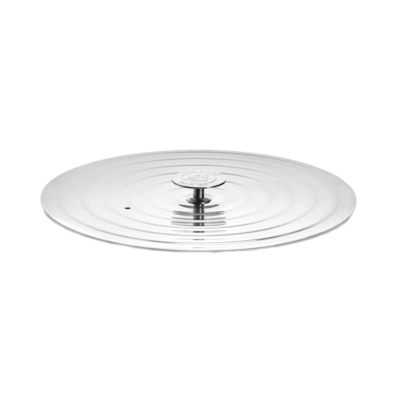 DE BUYER flacher Pfannendeckel aus Edelstahl für Pfannen 26-28 cm