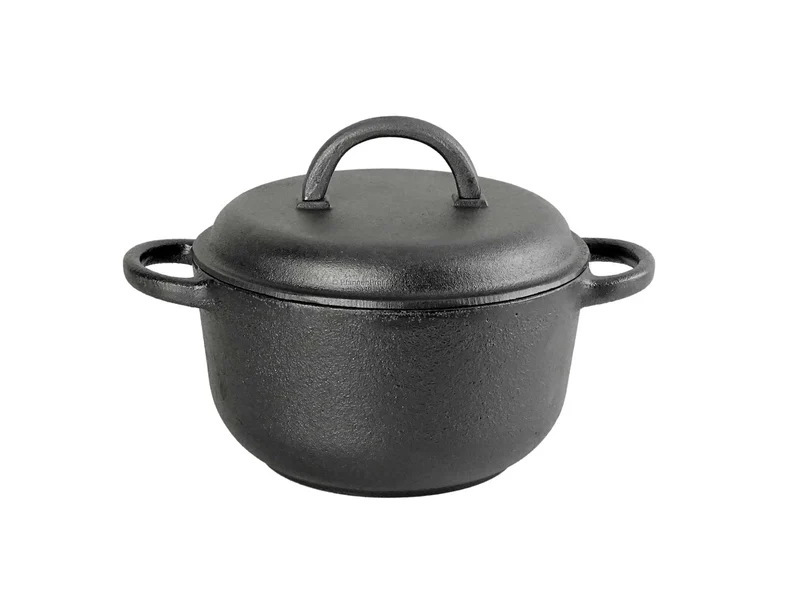 RONNEBY BRUK Gusseisen Topf 2 Liter MAESTRO 18 cm, schon eingebrannt