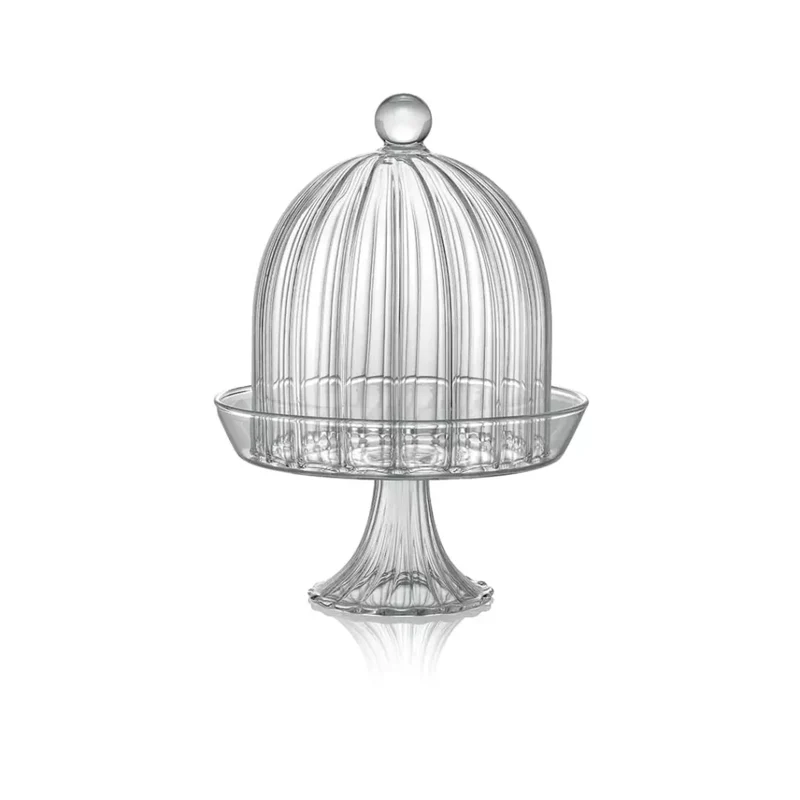 IVV "Sahara" alzata con campana in vetro borosilicato
