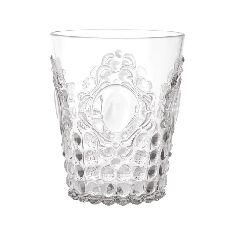 Baci Milano “Baroque & Rock” set 6 bicchieri acqua trasparente
