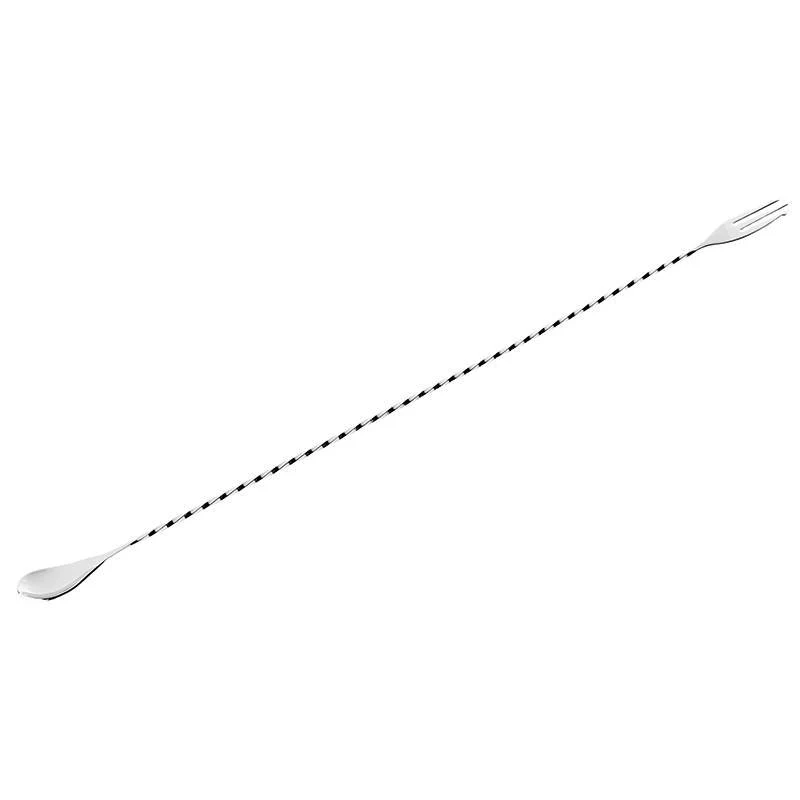 50 cm - Bar Happy Hour Bar Spoon In Acciaio Inox