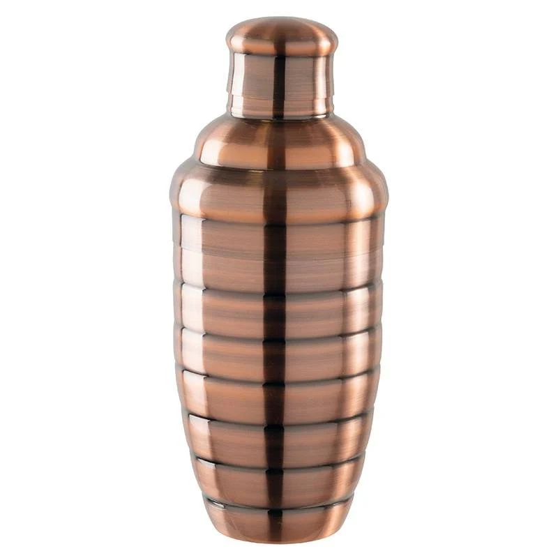 50 cl - Bar Happy Hour Shaker Long Drink In Acciaio Inox Striato
