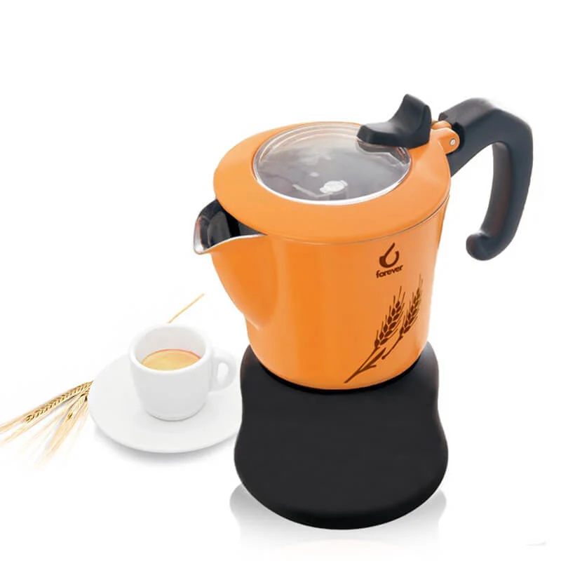 4 Tz - Miss Orzo Caffettiera Orzo In Alluminio