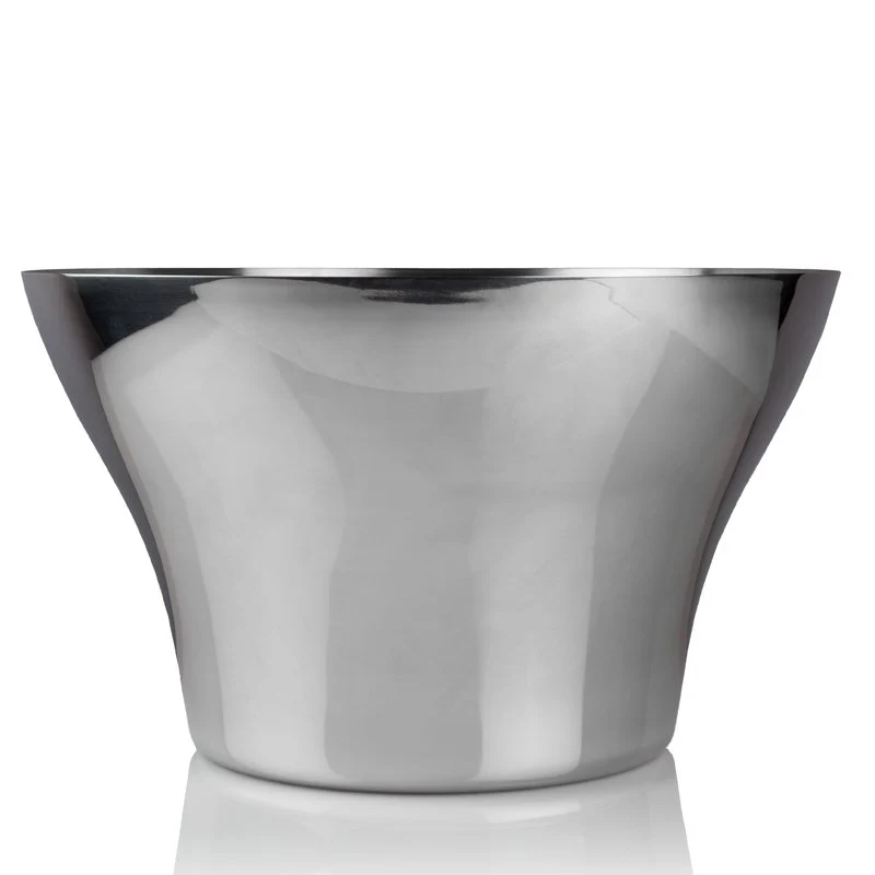 Ø 38 x H 22 cm - Nevada Spumantiera Per 5 Bottiglie In Acciaio Inox