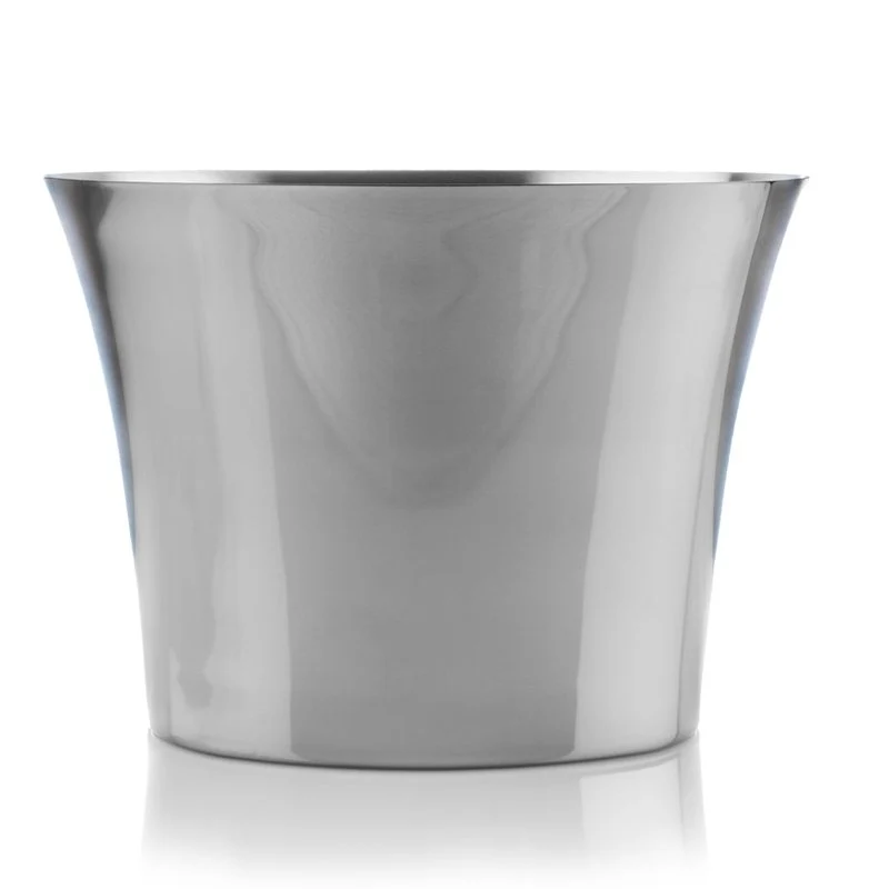 Ø 33.5 x H 23.4 cm - Winston Spumantiera Per 4 Bottiglie In Acciaio Inox
