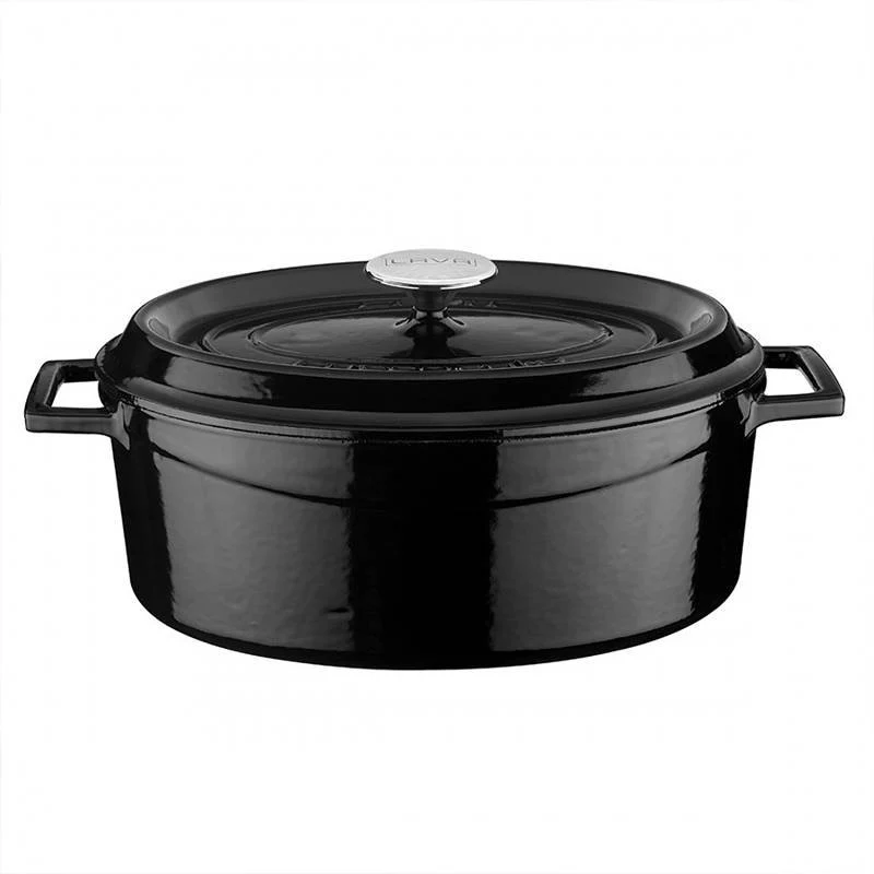 29 cm - Casseruola Ovale In Ghisa Smaltata