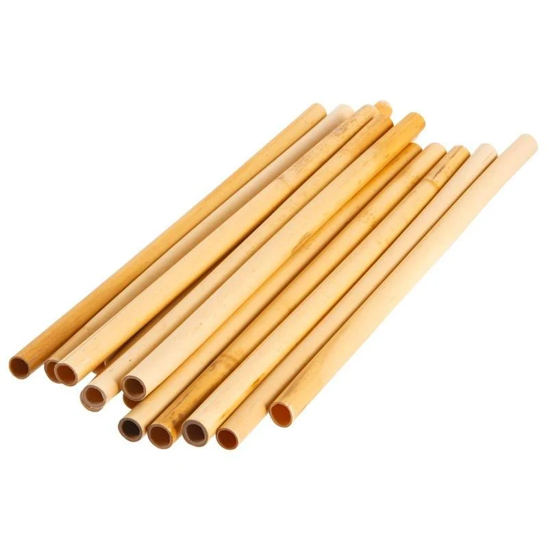 25 cm - Cannucce 9-10 mm In Bambù Set 110 Pz