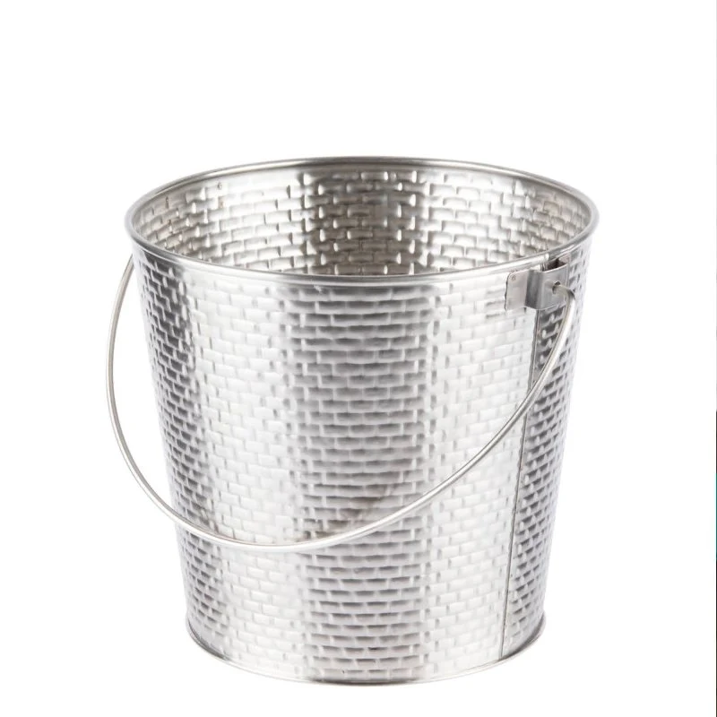 21 cm - Cestello Porta Bottiglie In Acciaio Inox