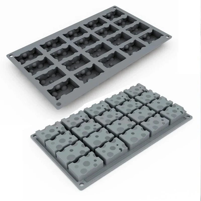 20 Forme - Gruyere Stampo Decorazioni Groviera In Silicone