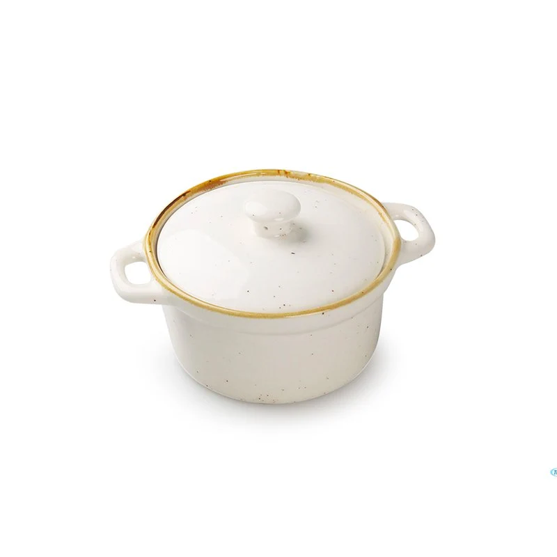 13.5 cm - Just Colour Mini Casseruola In Porcellana - Set 4 Pz