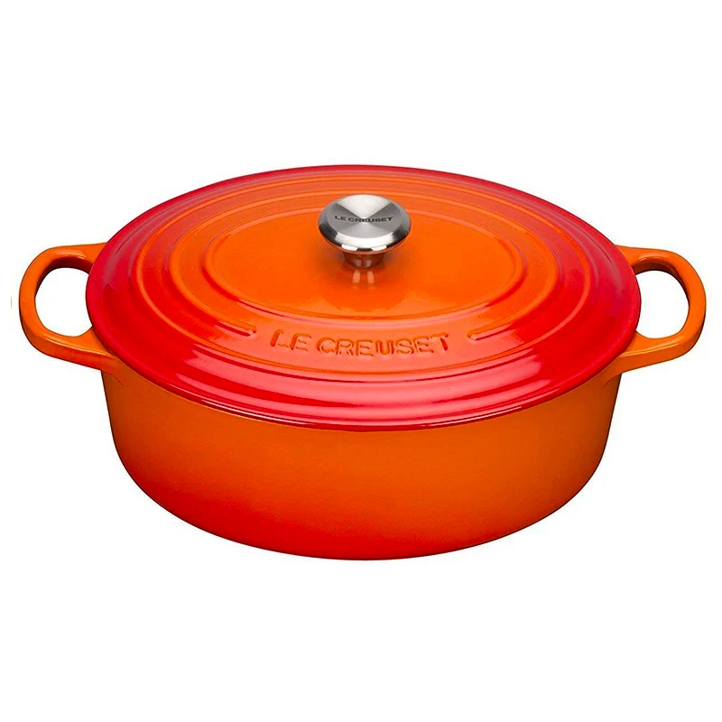 35 cm - Cocotte Evolution Casseruola Ovale In Ghisa