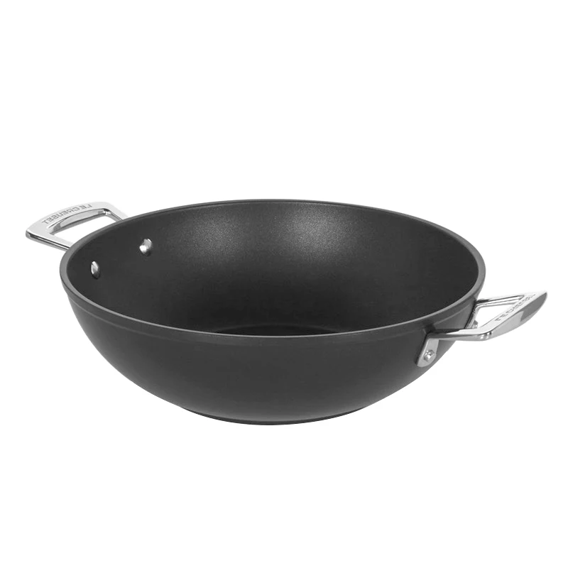 Les Forgées Wok Antiaderente In Alluminio Antiaderente