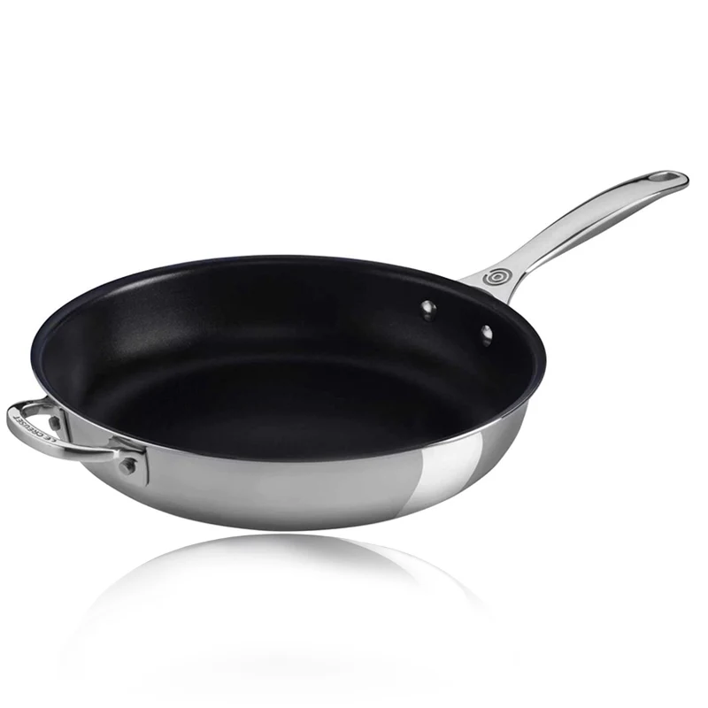 Padella Alta Antiaderente In Acciaio Inox