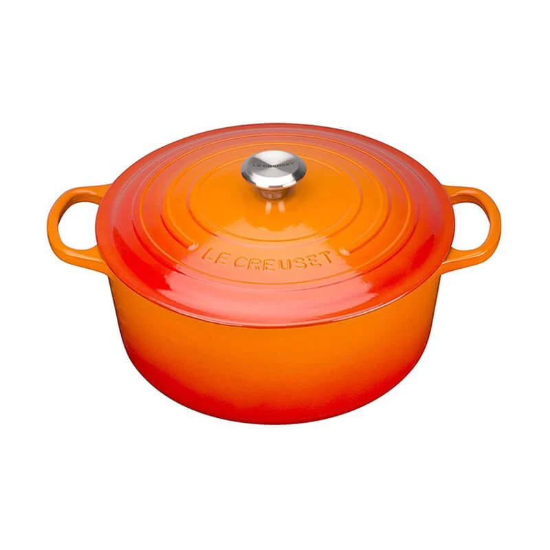 22 cm - Cocotte Evolution Casseruola Rotonda In Ghisa