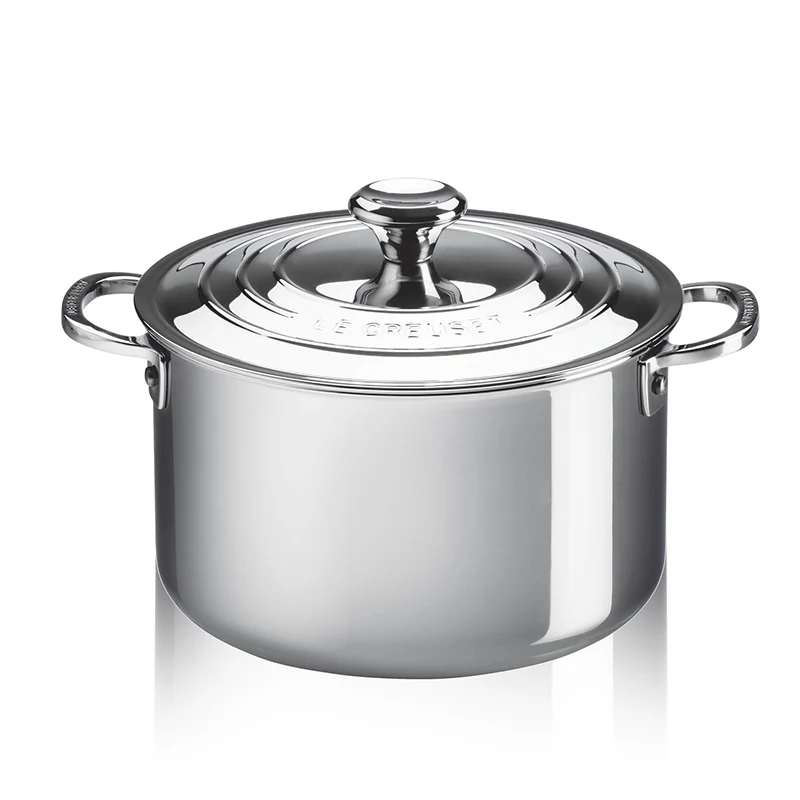 Inox Evolution Casseruola Alta In Acciaio Inox Con Coperchio