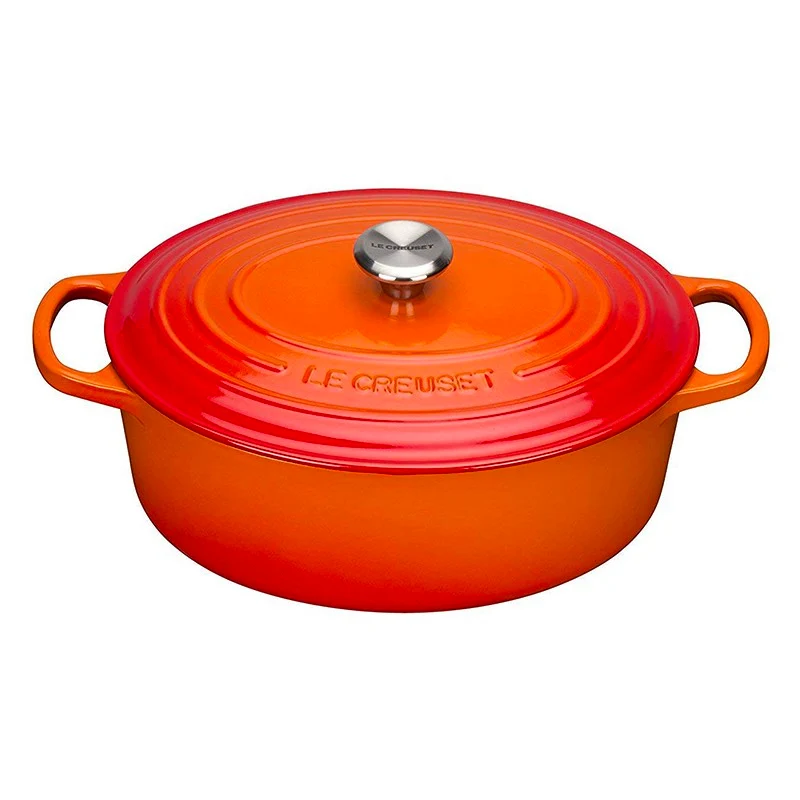 33 cm - Cocotte Evolution Casseruola Ovale In Ghisa