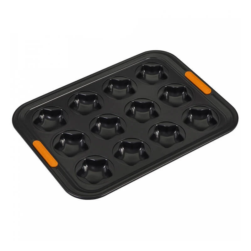 40x30 cm - Forme Speciali Stampo Mini Muffin A Stella 12 Impronte Antiaderente