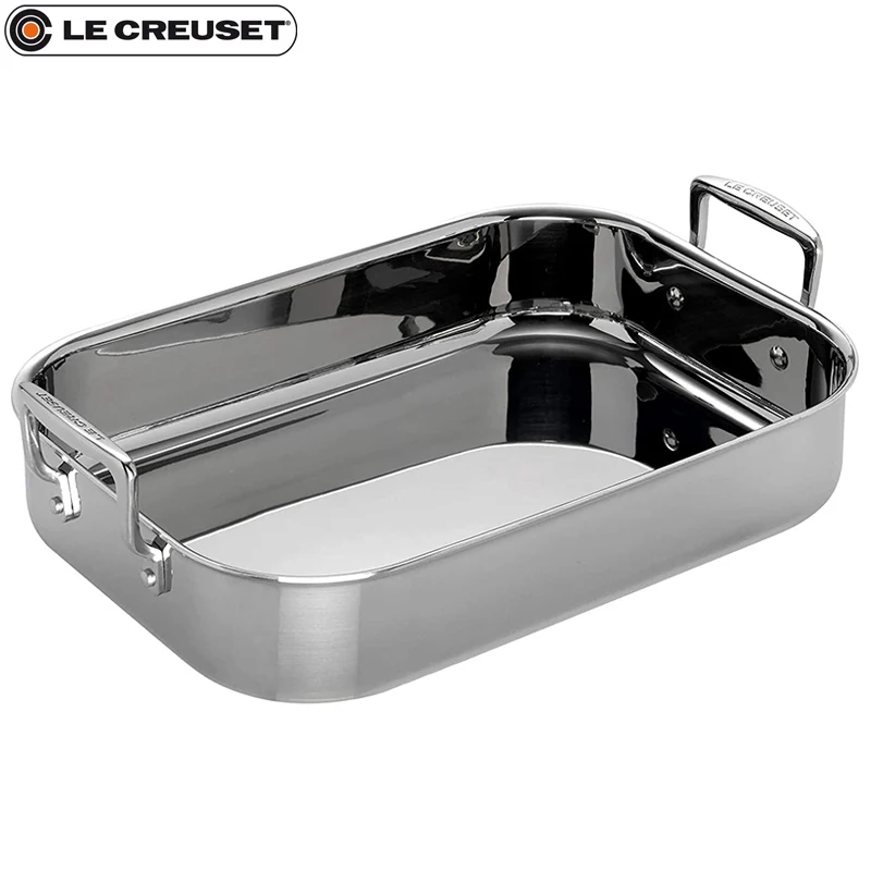 35x25 cm - Arrostiera Rettangolare In Acciaio Inox