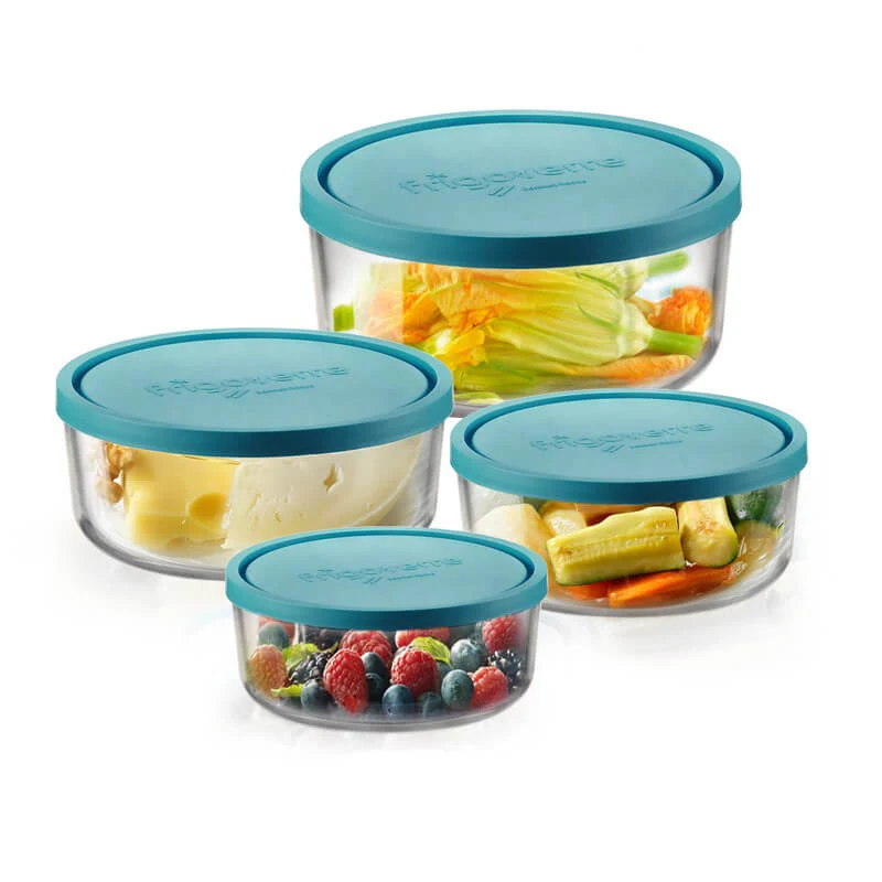 Frigoverre Classic Contenitore Per Alimenti - Set 4 Pz